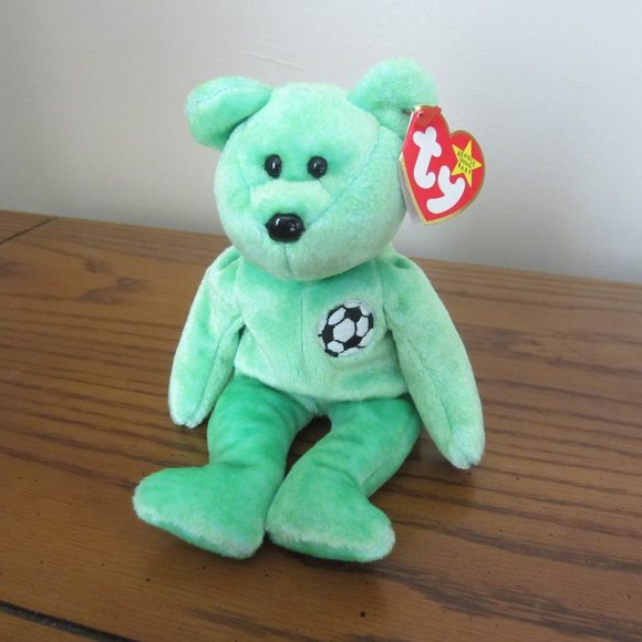 kicks ty beanie baby value